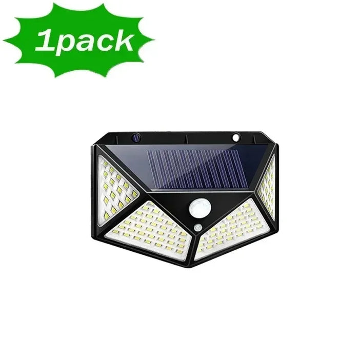 Solar LED Light Multifunctional Lamp - Waterproof Outdoor Garden Decoration, Sunlight Powered Spotlight with Motion Sensor - Ideal for Nighttime Security and Landscape Illumination