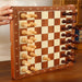 Rosewood Luxury Chess Set with Two Extra Queens and Storage Box — Professional Tournament Board (Adults)