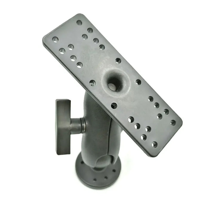 360° Swivel Fishfinder & GPS Mount Plate for Kayak and Boat (5")