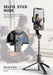 Q08 Handheld Gimbal Stabiliser & Selfie Stick with Bluetooth Remote for Smartphones