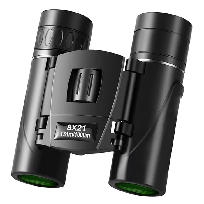 Mini 8x21 Compact Binoculars for Concerts, Sports & Birdwatching