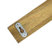 Acacia Wood Magnetic Knife Rack – Wall-Mounted Knife Bar (Yellow)