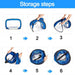 Foldable Pop-up Football Goal, 110×80×80cm – Portable Training Net for Kids & Adults