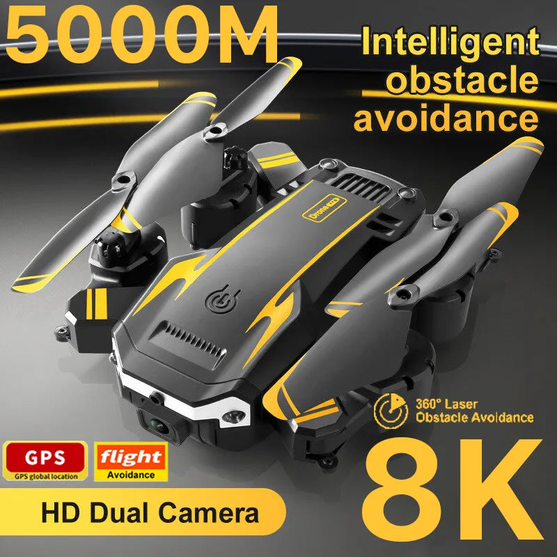 KOHR G6 Drone Professional - 5G 8K HD Camera Aerial Photography, GPS RC Aircraft, Four-Sided Obstacle Avoidance, Foldable Quadcopter - Perfect Solution for Pro Photographers & Drone Enthusiasts