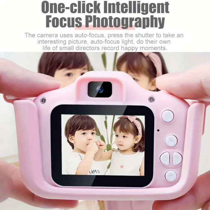 Mini Digital Camera for Kids - Portable Toy Camera with 32GB SD Card, Video Capability - Perfect Birthday Gift for Boys and Girls