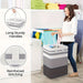 75L Collapsible Laundry Hamper with Handles – Large Capacity Clothes Basket