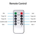 Set of 3 LED Glass Flameless Candles with Remote & Timer — 3 Sizes, 3 Colours