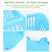 Single-Layer Kitchen Draining Rack with Drainer Board — Plates & Cutlery