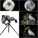 25–75x60 Spotting Scope — 60mm FMC, BAK4 Prism, Waterproof with Tripod & Phone Adapter