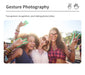 Q18 360° Follow-Tracking Gimbal — Selfie Stick Tripod with Fill Light for iPhone & Smartphones