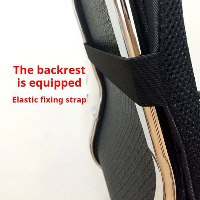 Wheelchair Backrest Cushion — Breathable, Slip-Resistant Posture Support (45×41×5cm, Blue)