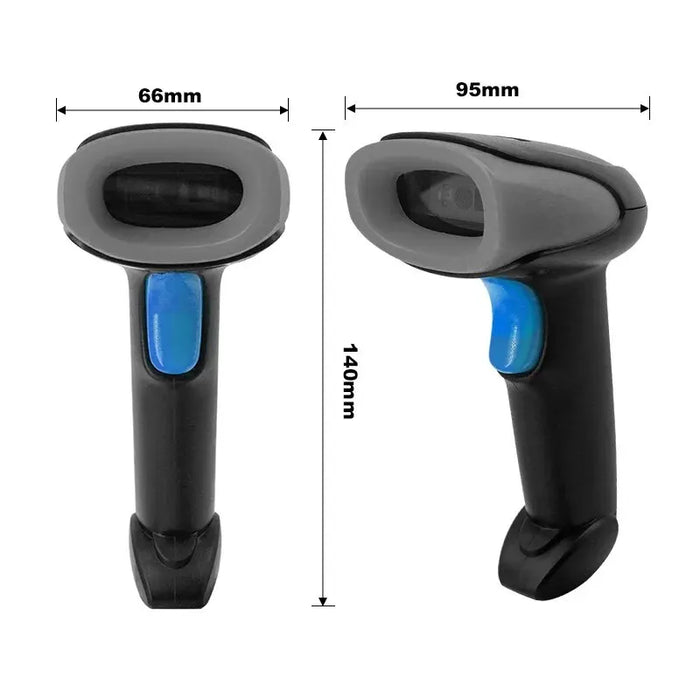 USB Wired 1D/2D Handheld QR & Barcode Scanner — High-Speed