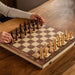 Magnetic Foldable Solid Wood Chess Set - Portable Board, Educational Gift