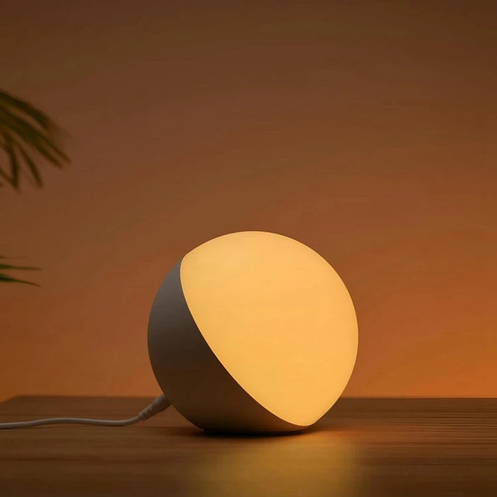 Smart Table Lamp Dimmable Desk Lamp - App/Voice Controlled, Alexa / Hello Google Supported, LED RGB, Colour Changing, Touch Lamp with UK Plug - Ideal for Modern Smart Homes and Tech Enthusiasts