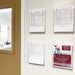 Acrylic Wall-Mounted Brochure Holder - A4/A5 Clear Flyer & Pamphlet Display