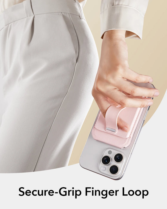 MagSafe Wallet for iPhone 17/16/15/14/13 — 5-Card Holder with Adjustable Magnetic Stand