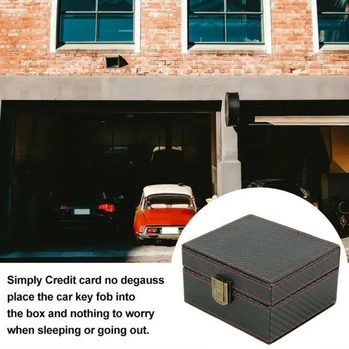 Faraday Key Box — Signal‑Blocking Pouch for Keyless Car Security