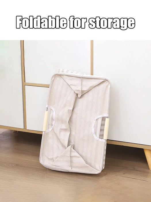 Foldable Waterproof Laundry Hamper — Keeps Room Tidy
