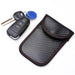 Faraday Cage Car Key Signal Blocker Pouch M7D8 — Dual‑Pocket Key Fob Bag