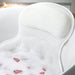 Luxury Bath Pillow with 3D Air Mesh & Secure Suction — Neck and Back Support, Machine Washable