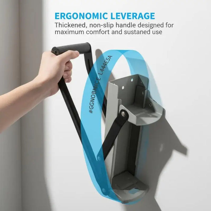 Heavy-Duty Metal Can Crusher for 12oz & 16oz Cans — Wall-Mount Can Smasher with Bottle Opener