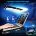 Laptop Cooler Stand with 4 Fans & 2 USB Ports — Fits 13–17 inch