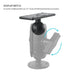 Aluminium Fishfinder Mount — 1.5in C‑Size Ball, Compatible with Garmin/Humminbird/Lowrance (for RAM mounts)