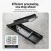 Foot‑Operated Lever Can Crusher — Cast Iron, Effort‑Saving & Non‑Slip (1pc)