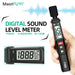 Digital Sound Level Meter (30–130 dB, A‑weighted) – Handheld Decibel Monitor