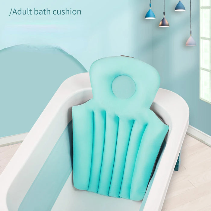 Adult Bath Pillow – Full-Body Spa Cushion for Neck, Back & Head, Anti-slip