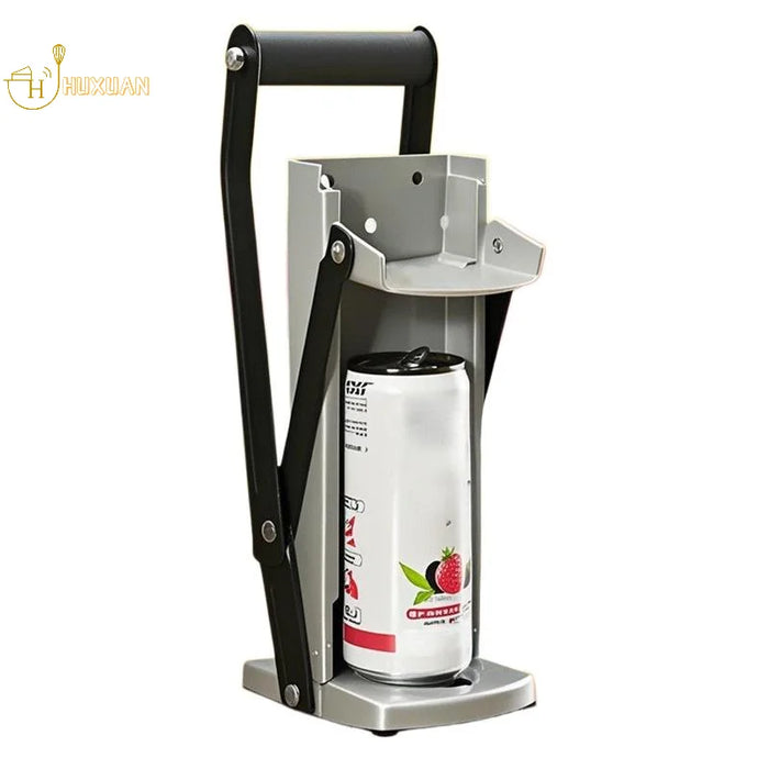 Heavy-Duty Metal Can Crusher for 12oz & 16oz Cans – Wall-Mountable with Bottle Opener