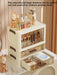 Foldable Transparent Drawer Cosmetic Organiser — Dustproof Multi‑Layer Makeup Storage