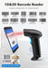 U12 1D/2D Barcode Scanner — Wired, Bluetooth & Wireless for Retail and Logistics