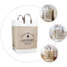 Large Cotton Folding Laundry Basket – Fabric Storage Bin (Off-White)