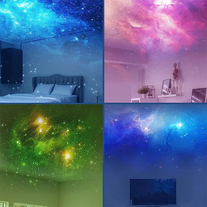 Galaxy Star Projector LED - Night Light with Astronaut and Starry Sky Projection - Ideal for Bedroom Home Decor and Children's Presents