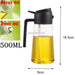 500ml Oil Spray Bottle & Cruet – Refillable Oil Dispenser for Kitchen and BBQ