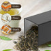 3‑Piece Coffee, Tea & Sugar Canister Set — Stainless Steel with Airtight Bamboo Lids