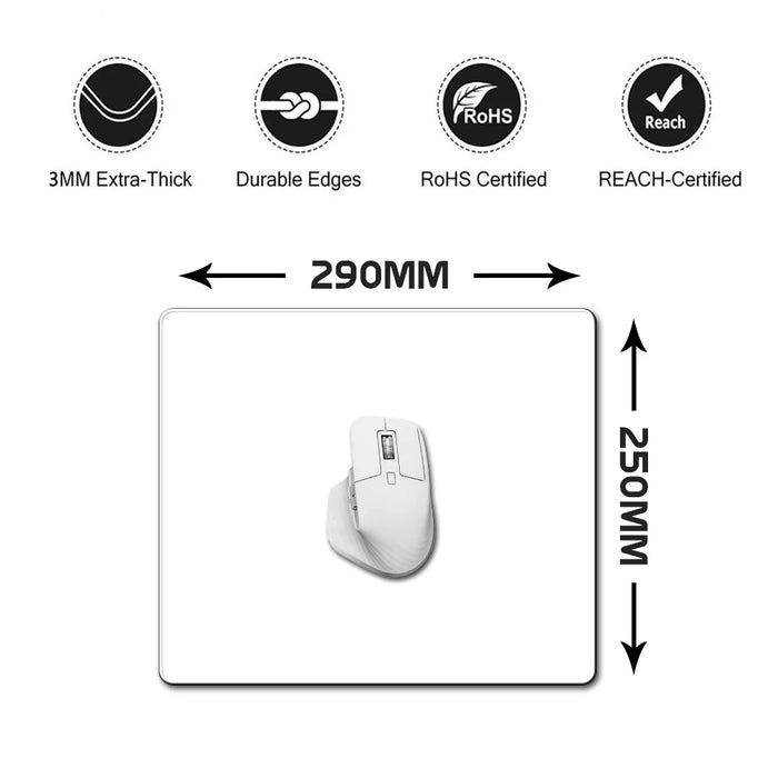 Hexagon Gaming - Mouse Pad XS for PC Gaming, Compact Rubber Laptop Pad, Desktop Decor - Perfect for Gamers and Office use