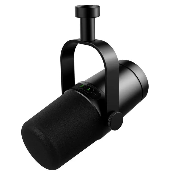USB/XLR Dynamic Microphone for Broadcast Podcast & Recording Studio, Versatile Music & Speech Mic - Designed for Professional Audio Production