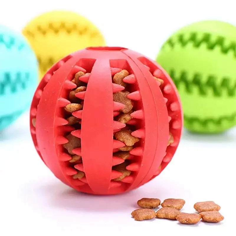 Cross-border pet dog leakage toy balls, teething puzzles, anti-boring and biting training toys