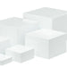 6‑piece Acrylic Buffet Risers — Stackable Hollow‑Bottom Displays for Cupcakes & Desserts