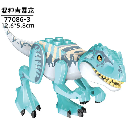 Tyrannosaurus Rex Building Block Figure — Jurassic Dinosaur Brick Toy (LEGO-compatible, 1pc)