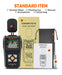 POROMETISTO-SL01 Digital Sound Level Meter — Handheld 30–130 dB A/C Weighted