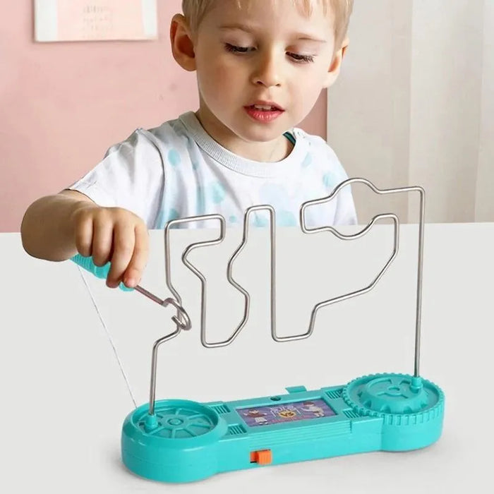 Collison Electric Shock Toy - Educational Touch Maze Game, Science Experiment, Party Fun Games - Ideal Children's Gift for Interactive Learning and Play