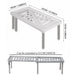 Expandable Cupboard Shelf 36–69cm – Kitchen Cabinet Organiser, White