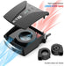 Laptop Fan Cooler – USB Vacuum Heatsink, 13 Speeds with Temperature Display