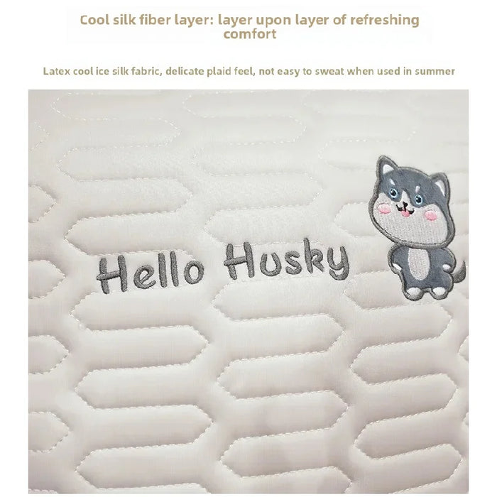 2025 Ice Shreds Panda Memory Foam Lumbar Cushion — Removable Washable Cover, 60x50cm