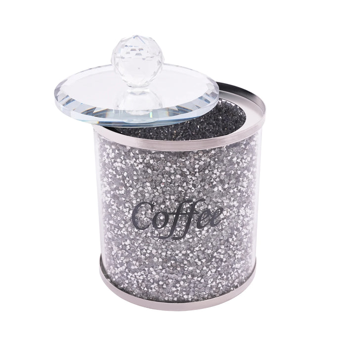 3-Piece Glass Canister Set with Stainless Steel Lids — Airtight Food Storage (10 x 14cm)
