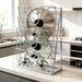 Wall-Mounted 5-Layer Pot Lid Rack – Chrome Steel Kitchen Storage