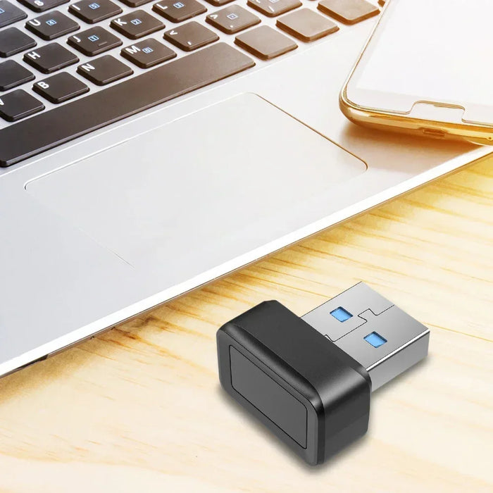 USB Fingerprint Key — Windows Hello biometric USB security key for PC & laptop